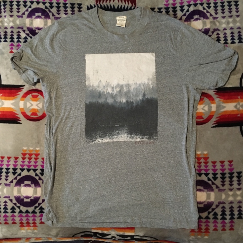 Abercrombie & Fitch Graphic Muscle Shirt 2014